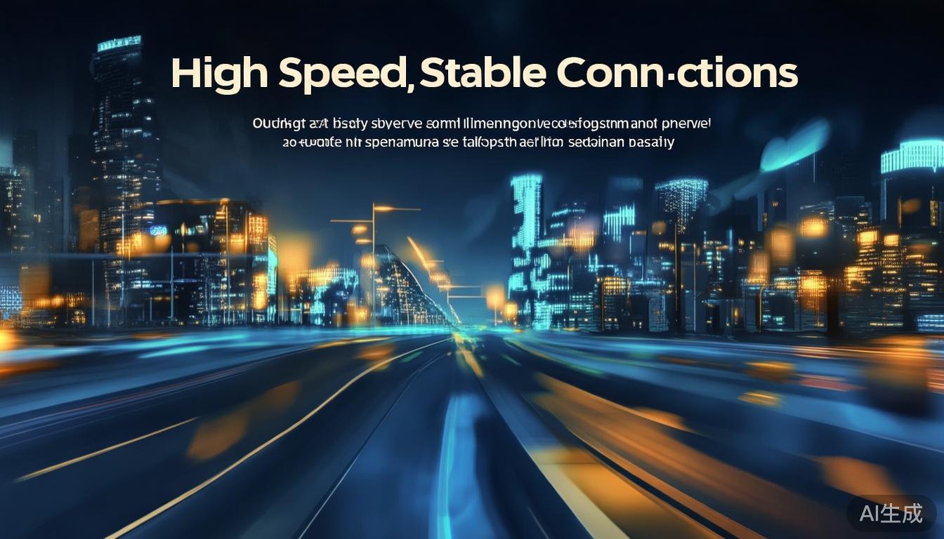 三、高速稳定的连接表现
很多用户在使用VPN时担